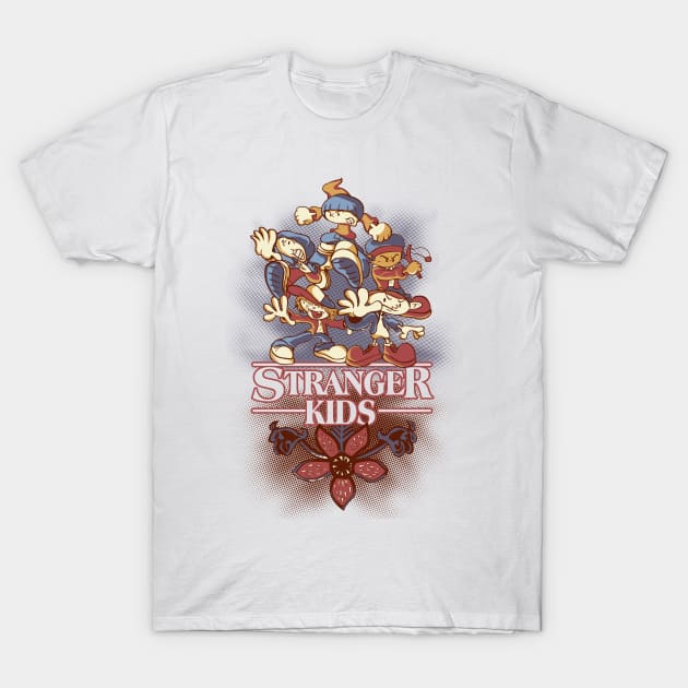 Stranger Kids T-Shirt by RedBug01